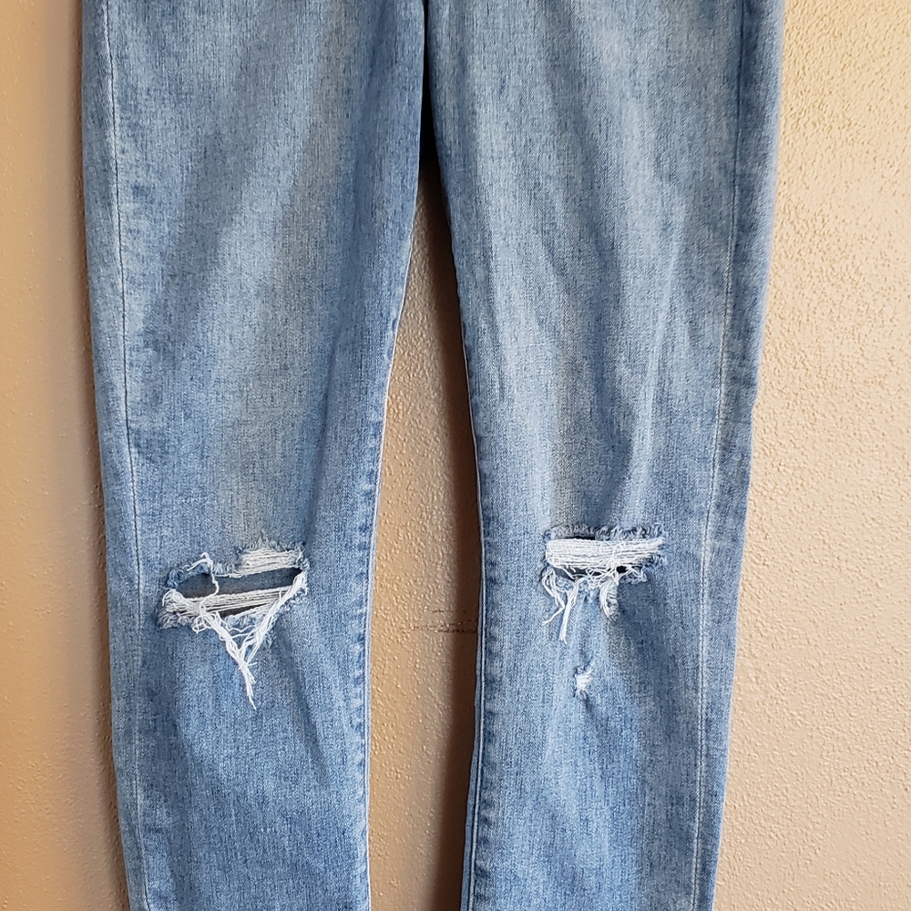 Express Distressed Skinny Jeans, 8R